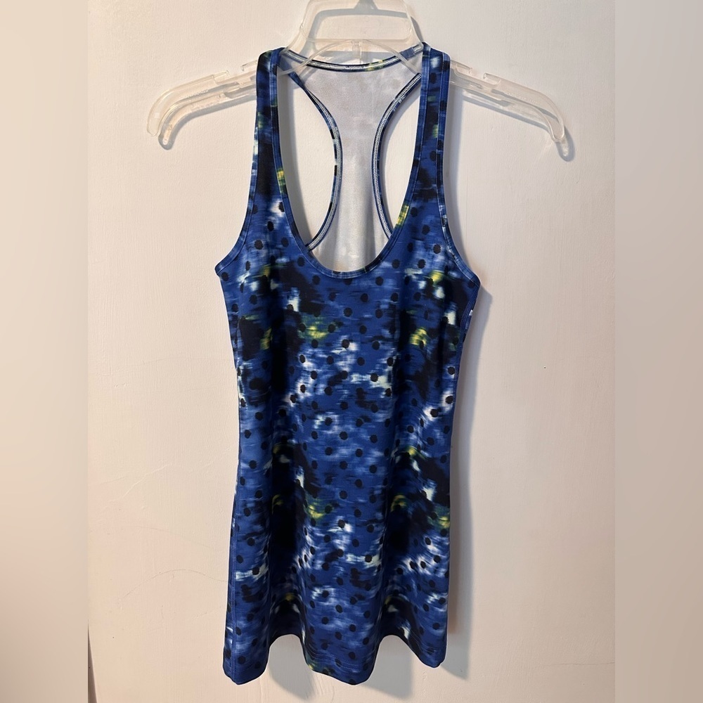 Lululemon Cool Racer Back Tie Dye Workout Tank size 4